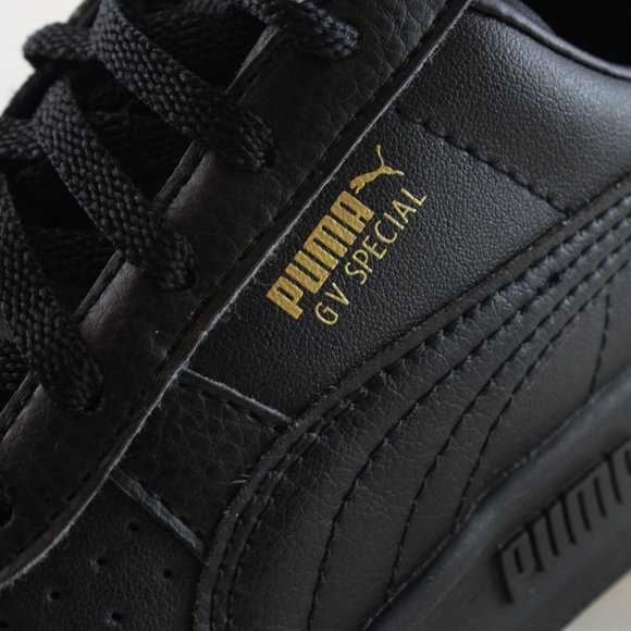 KIDS BLACK PUMA GV SPECIAL SHOES - Picture 9 of 10